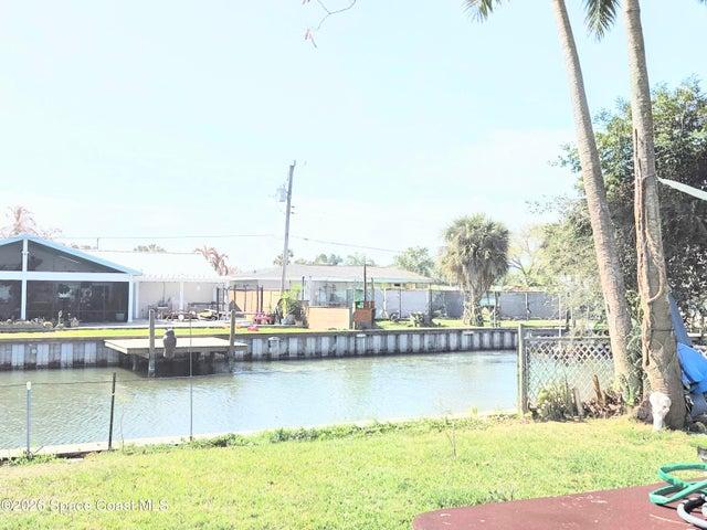 Deep water canal to Banana River.