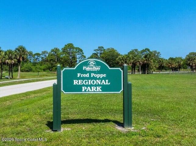 Fred Poppe Regional Park just 2.6 miles away