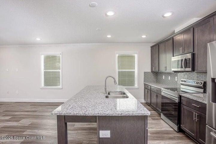 Model home - actual features may vary.