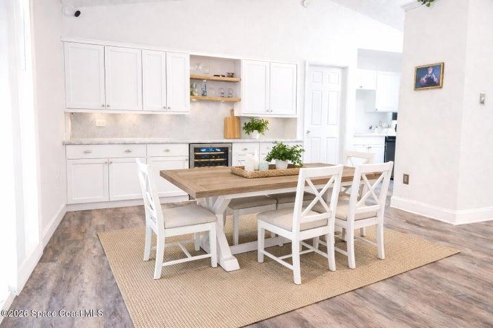 Virtually staged to show potential additional storage option