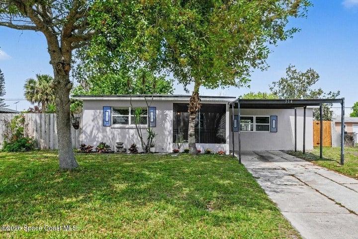 514 Palm Avenue, Merritt Island
