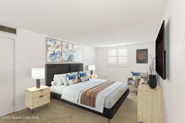 staged bedroom