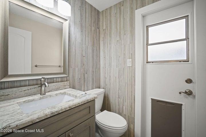 Pool bathroom