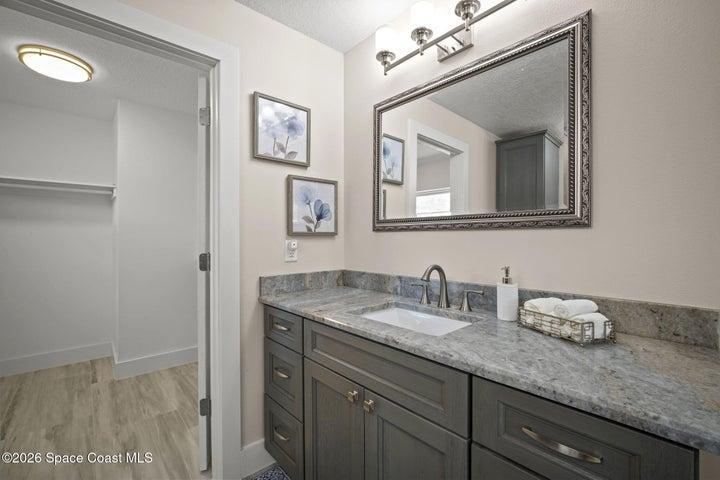 Primary downstairs full bathroom