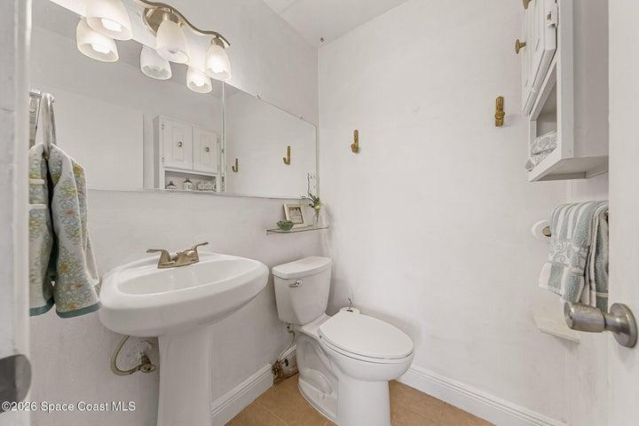 Primary half bath