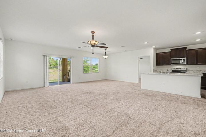 Open family/dining kitchen