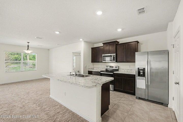 kitchen with stainless appliances