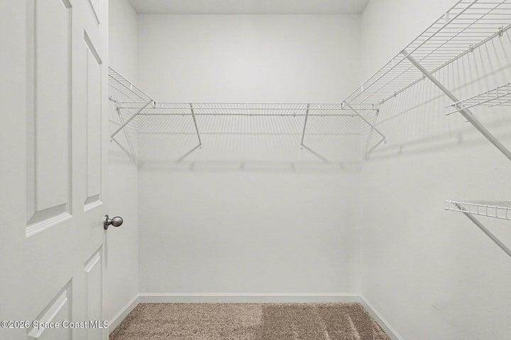 large primary closet