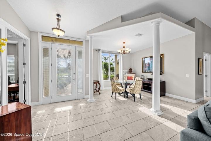 Dining Room and Front Door