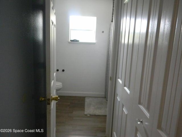 WALKWAY CLOSET WITH WASHER AND DRYER
