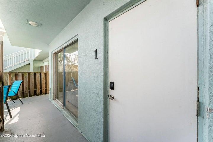 Front Door (Ground Level)