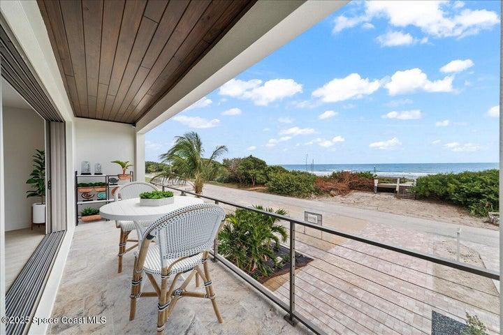 Enjoy the coastal breezes of living on the ocean.