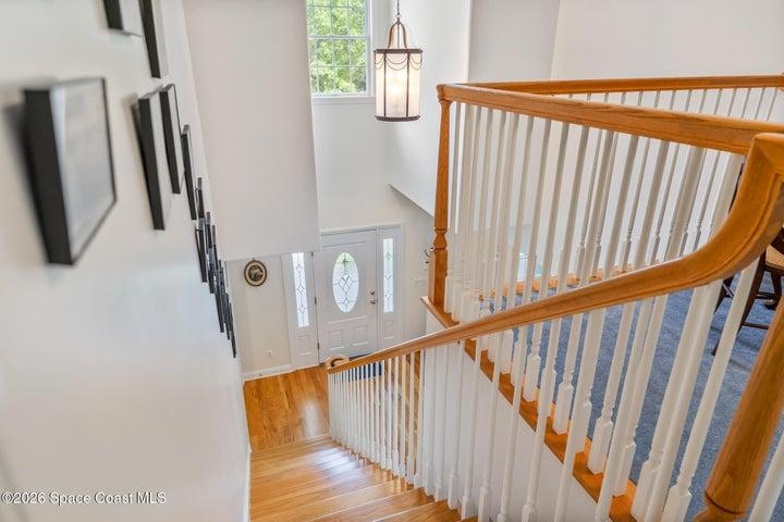 Stairway to lower level