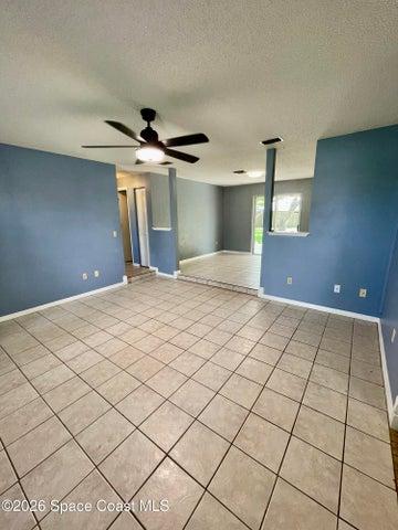 Living Room into Dining Area