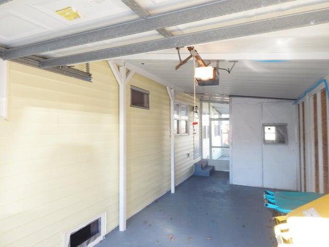 Garage with Storage Shed