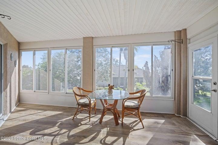 Enclosed Back Porch