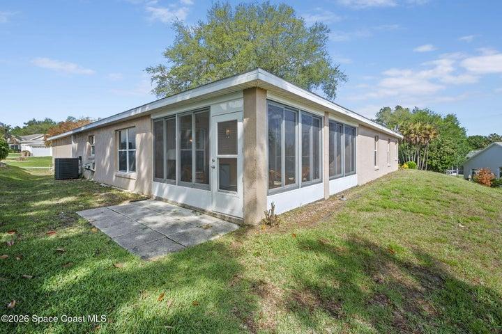 Enclosed Back Porch