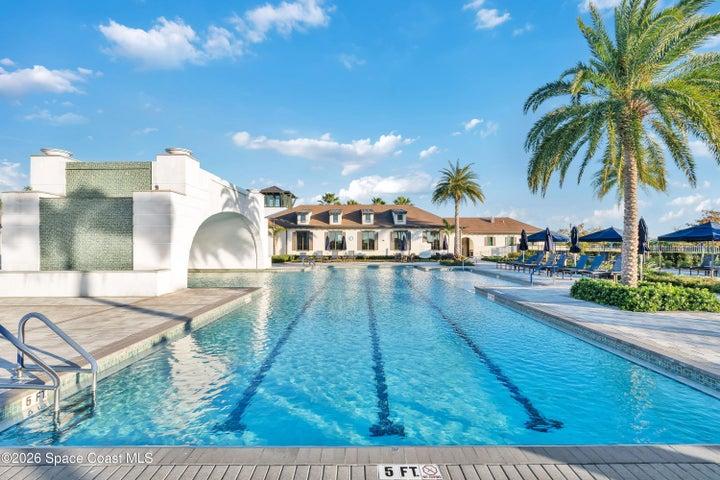 Resort style amenities and activities