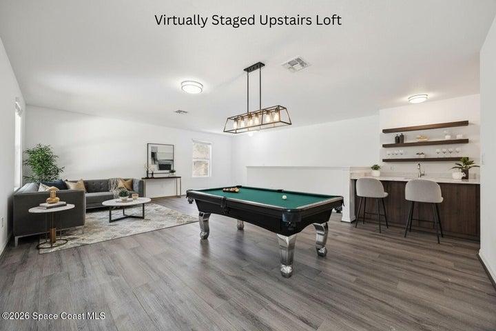 Upstairs Loft - Virtually Staged