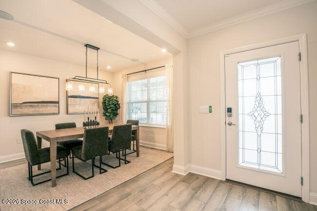 Model home - actual features may vary.