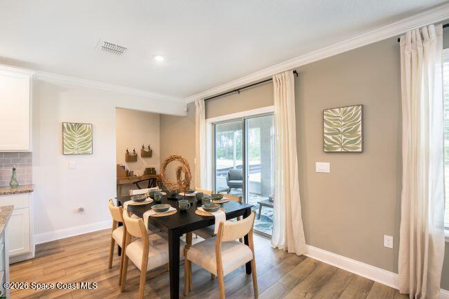 Model home - actual features may vary.