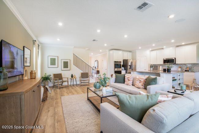 Model home - actual features may vary.