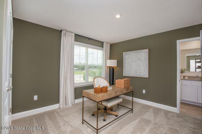 Model home - actual features may vary.