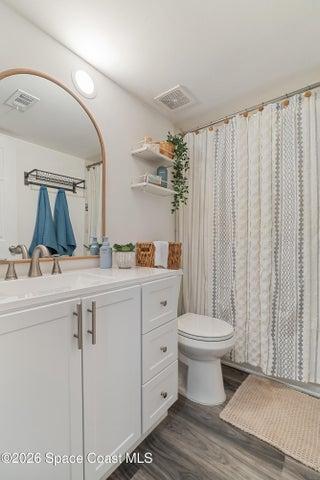 Updated bathroom