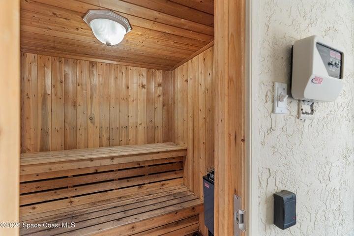 Sauna room