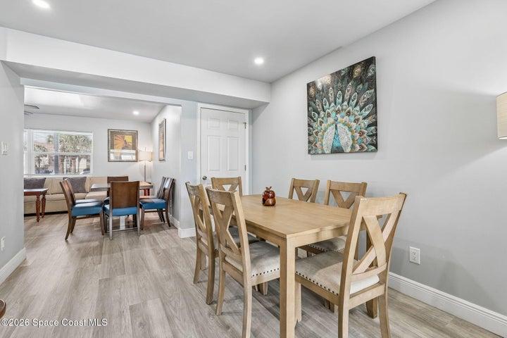 First floor dining