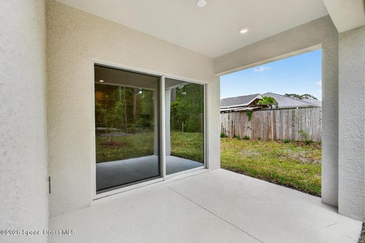 Covered Back porch