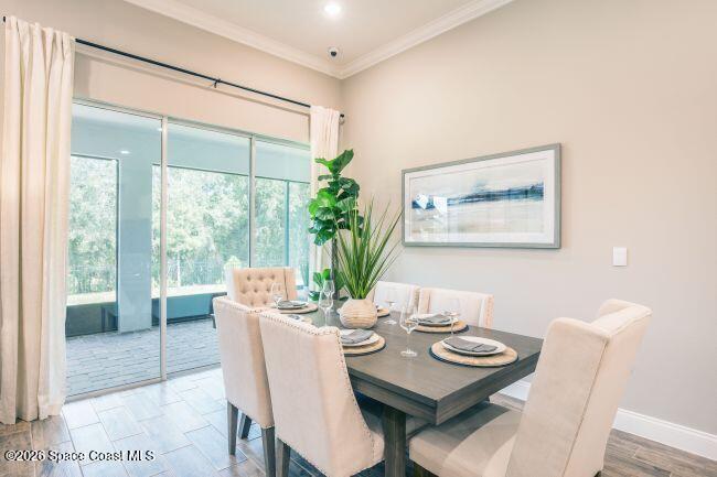 Model home - actual features may vary.