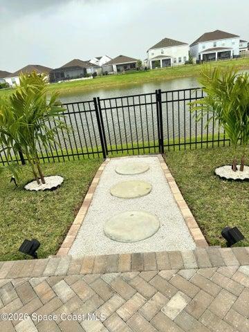 New Paved Area