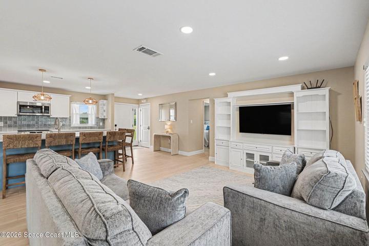 Living Room overlooking kitchen