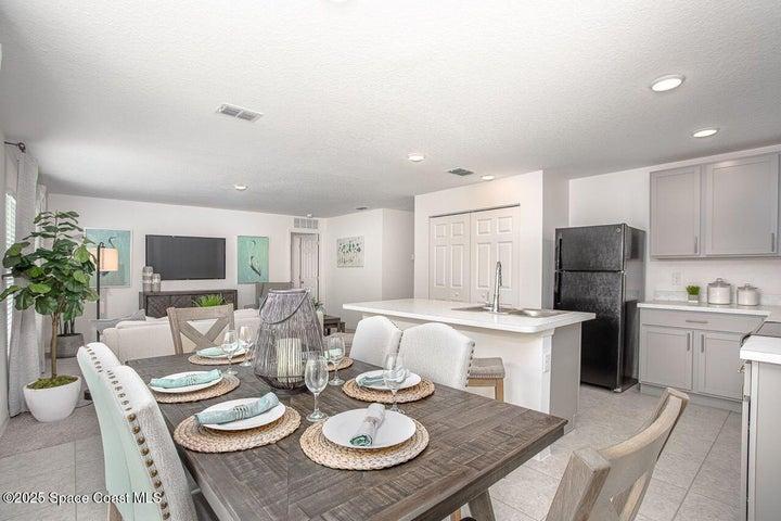 Model home - actual features may vary.
