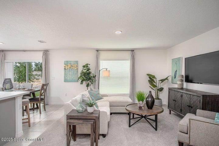 Model home - actual features may vary.