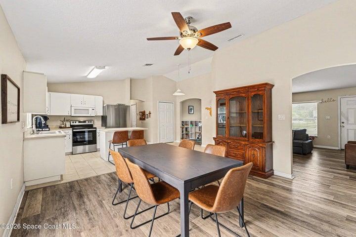 Dinning and kitchen