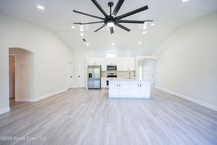 Open floor plan