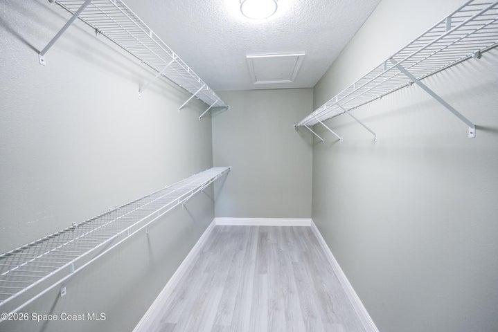 Primary Walk-in closet