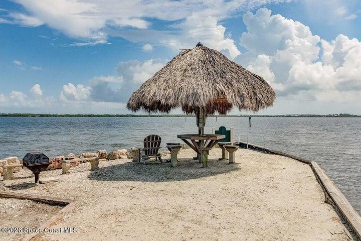 Watch the sunrise, bring a fishing pole, sit back and take it all and you likely will see a porpoise or manatee swim near by too.