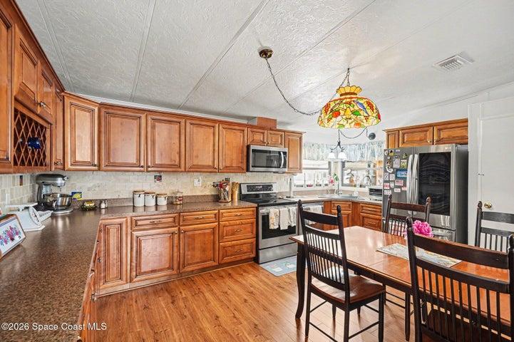 Tons Of Cabinetry, Newer Stainless Steel Appliances, LVP Flooring