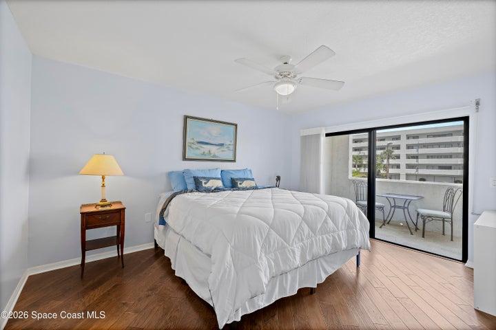 Primary BR with private balcony