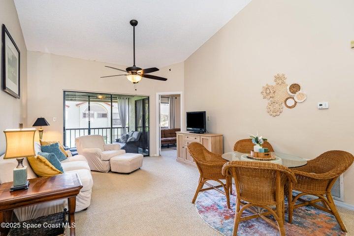 Open Living and Dining Room