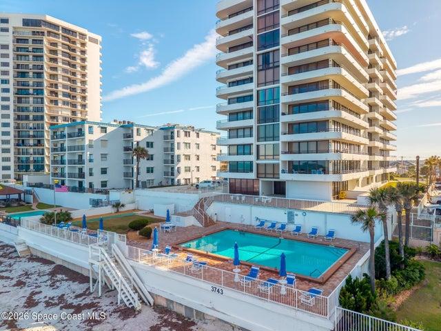 Pool and private beach access