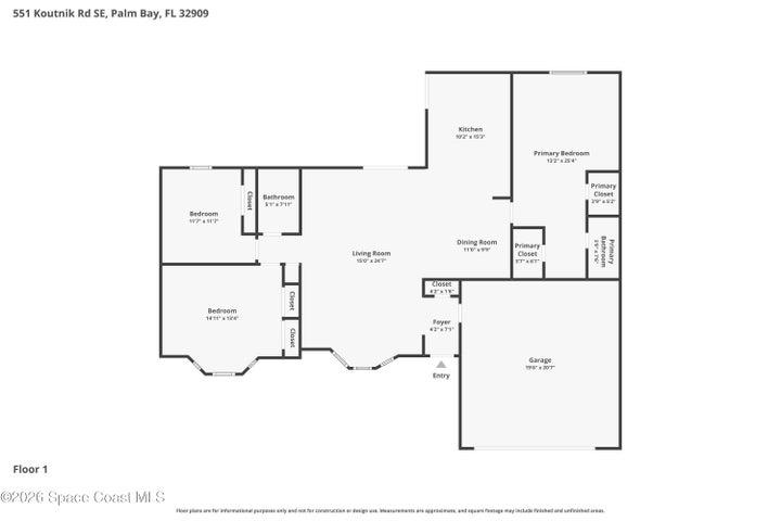 551 Koutnik Road SE, Palm Bay, FL, 32909 photo 3