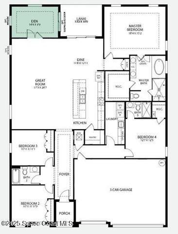 Floor Plan with Flex Space