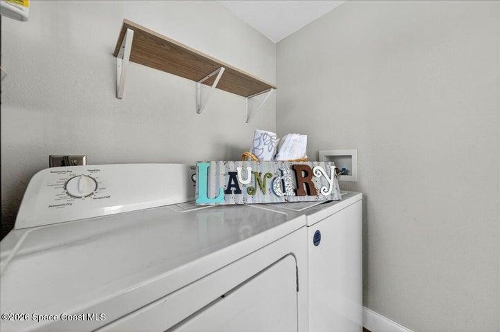 Indoor Laundry Room