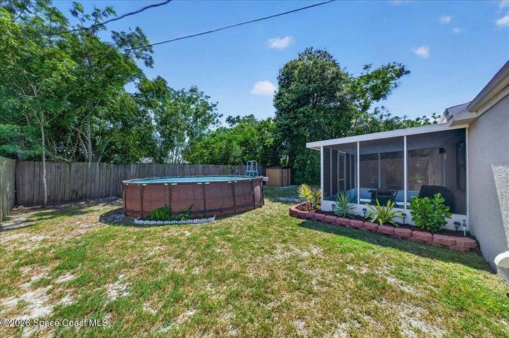 Fully Fenced Backyard
