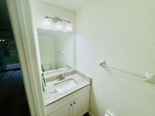 downstairs half bath