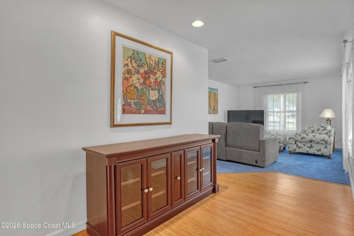 Open floor plan.